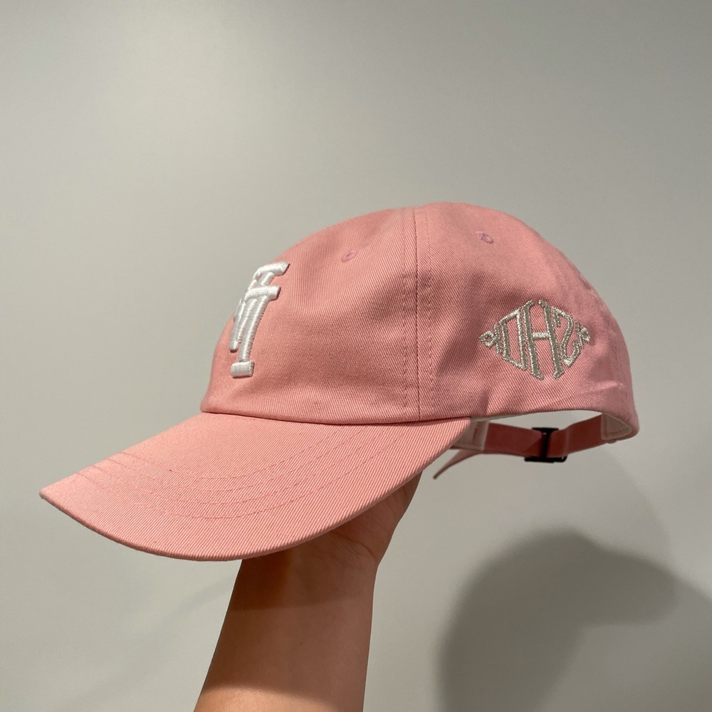 Kth pink polo adjustable cap